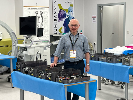 May 2025 - San Sebastian, Spain − Stryker Infinity Ankle Replacement Teaching Lab